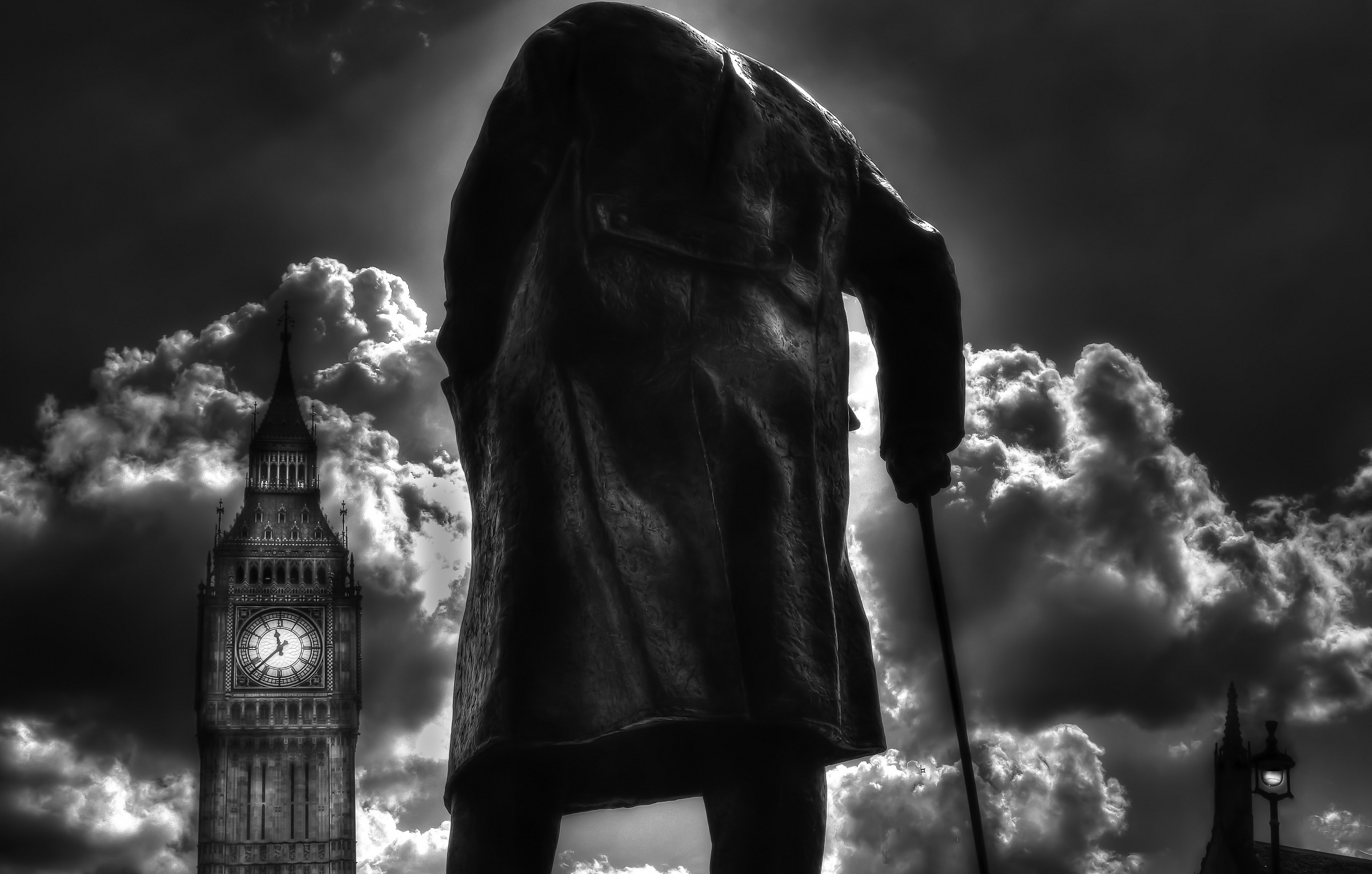 Watch out! Here he comes ...