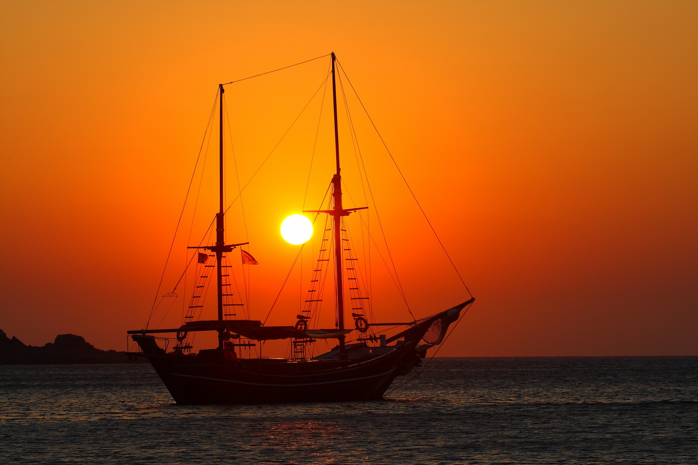 sunrise over the sea