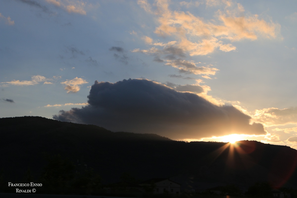 The cloud and the sun