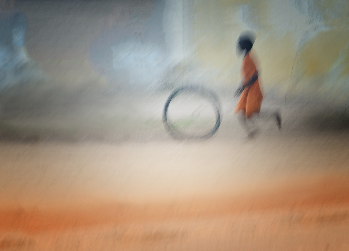 The Boy in the circle