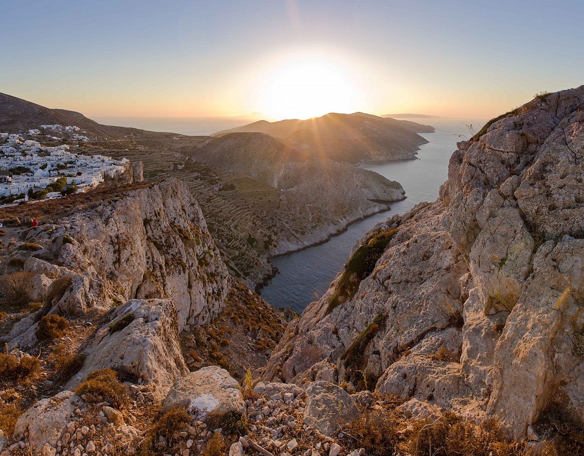 Tramonto sopra Folegandros II