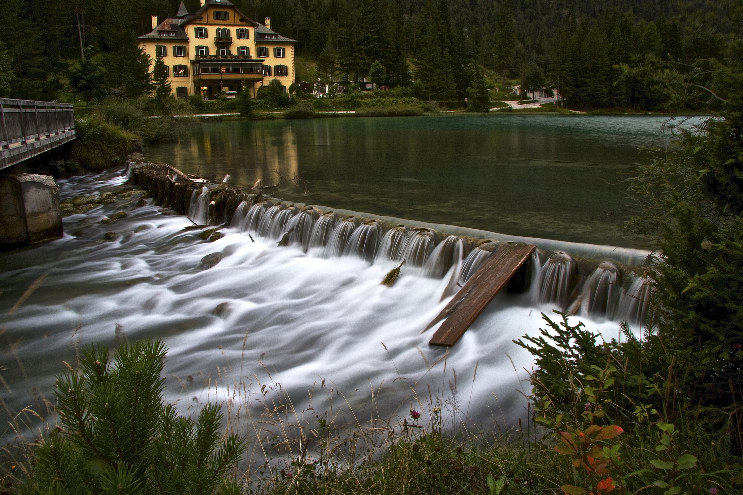 Lago di Dobbiaco (primo effetto seta)