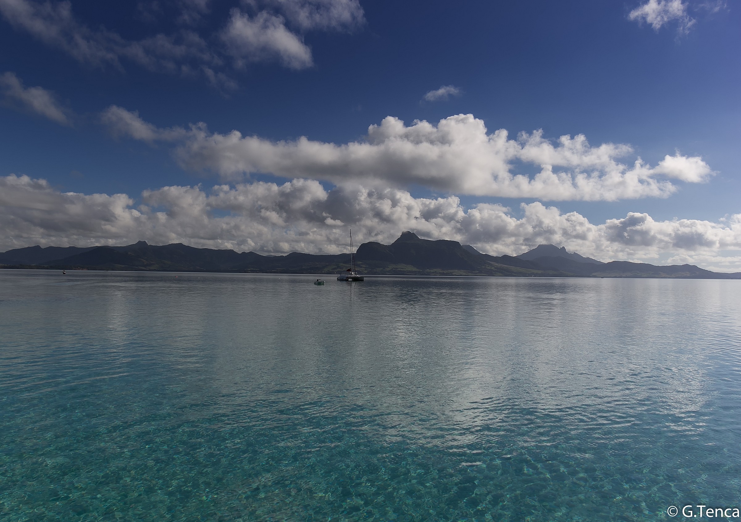 Only blue - Mauritius