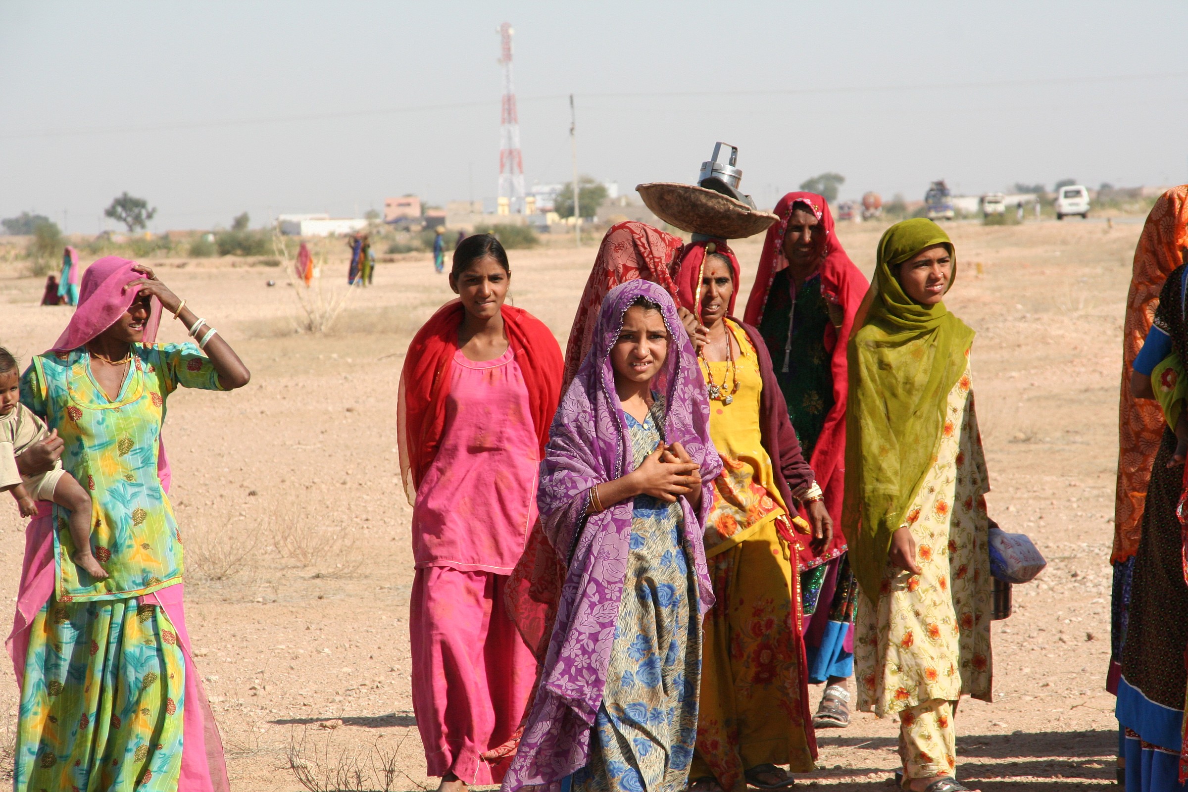 India venditrici ambulanti