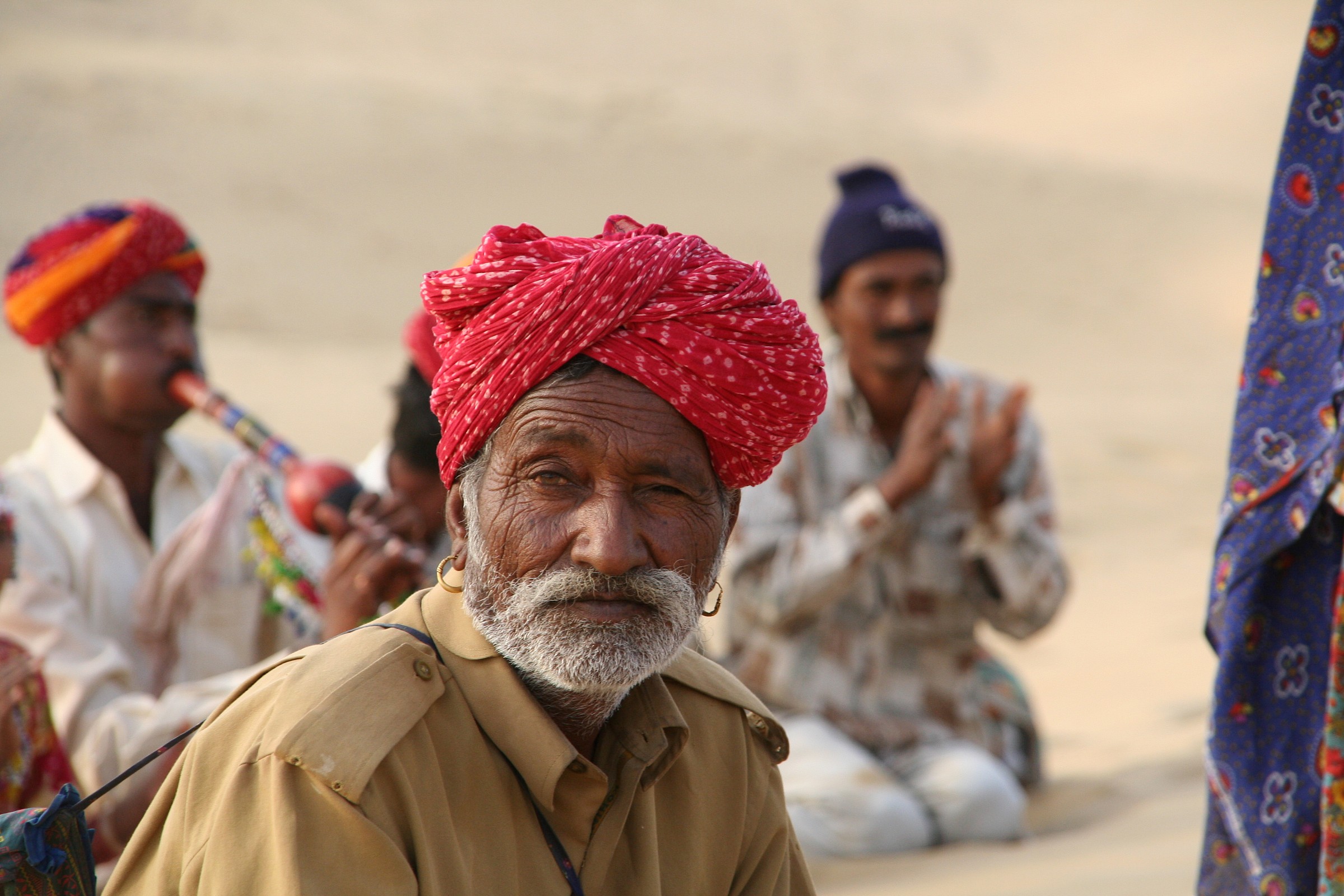 India suonatori a Jaisalmer