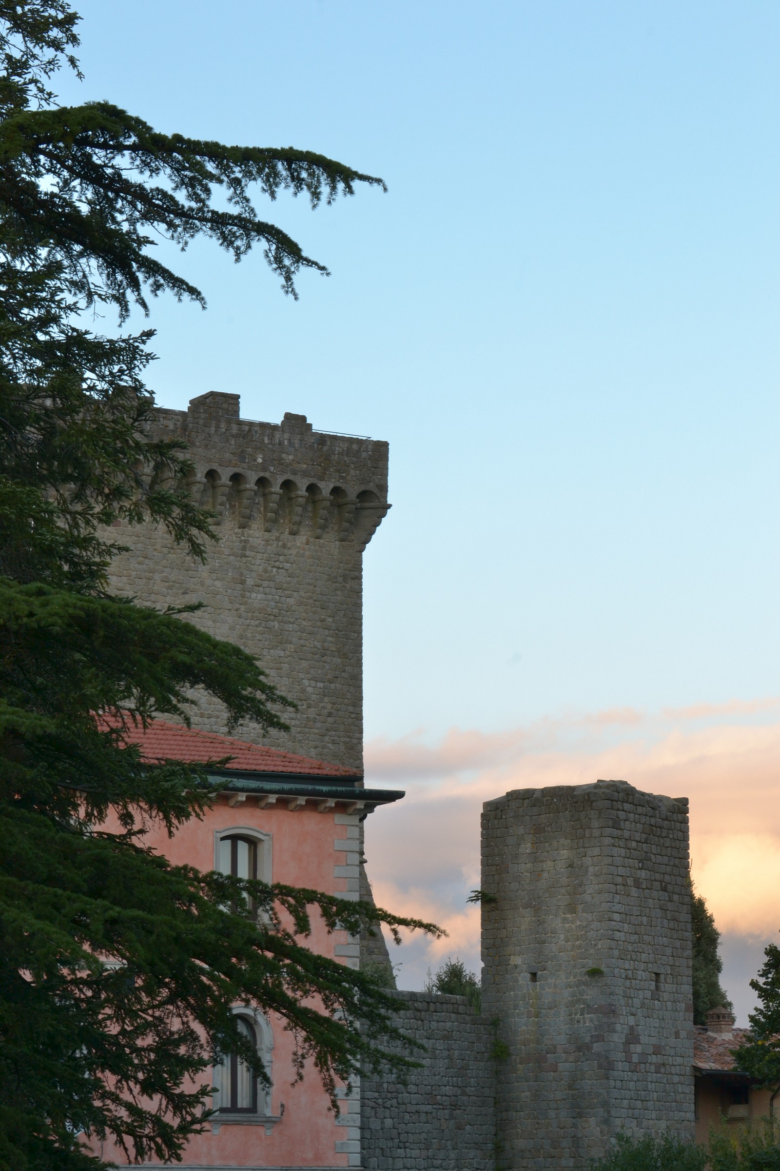 Sunset at Piancastagnaio