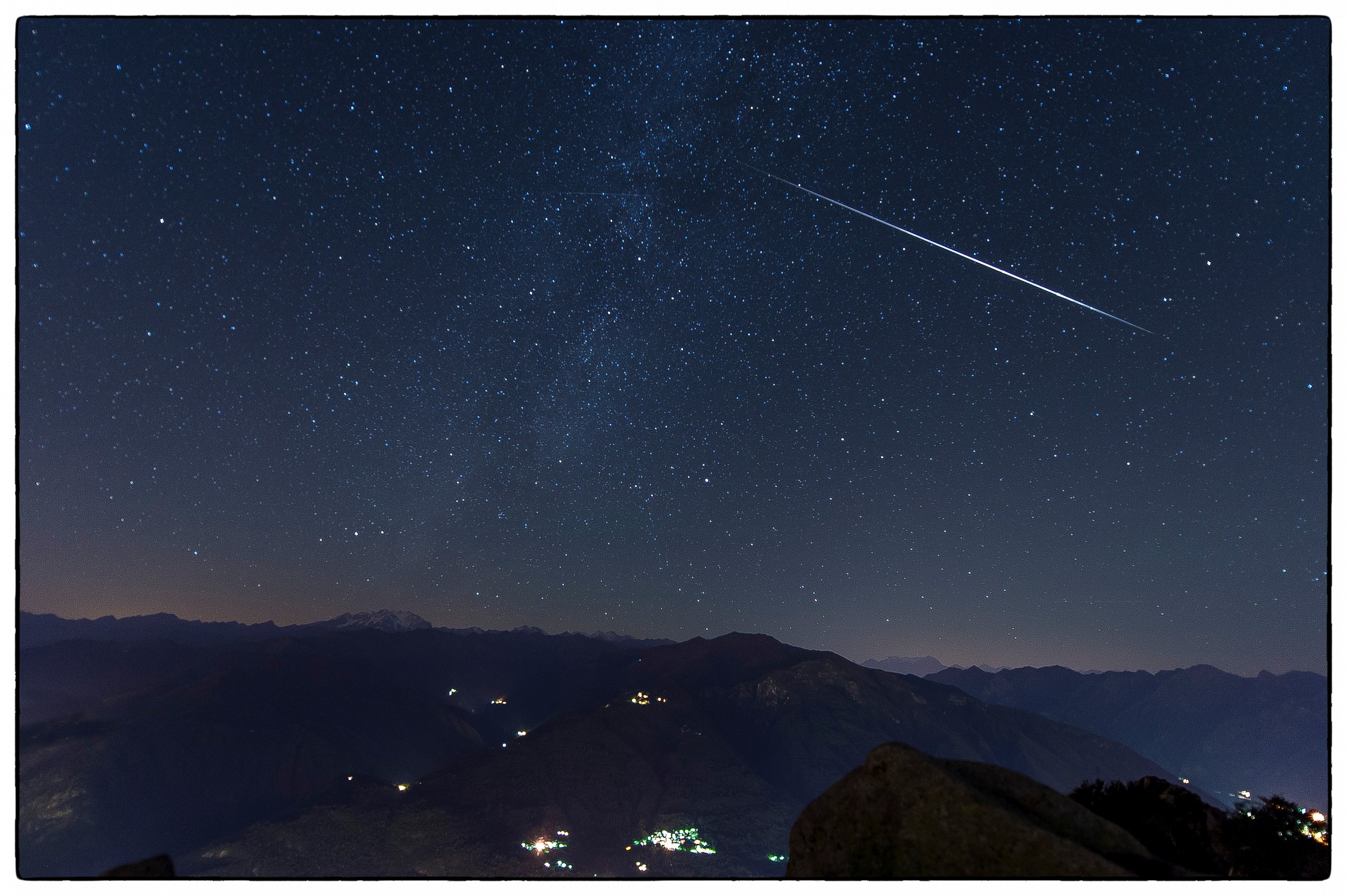 Meteorite on the Monte Rosa ...