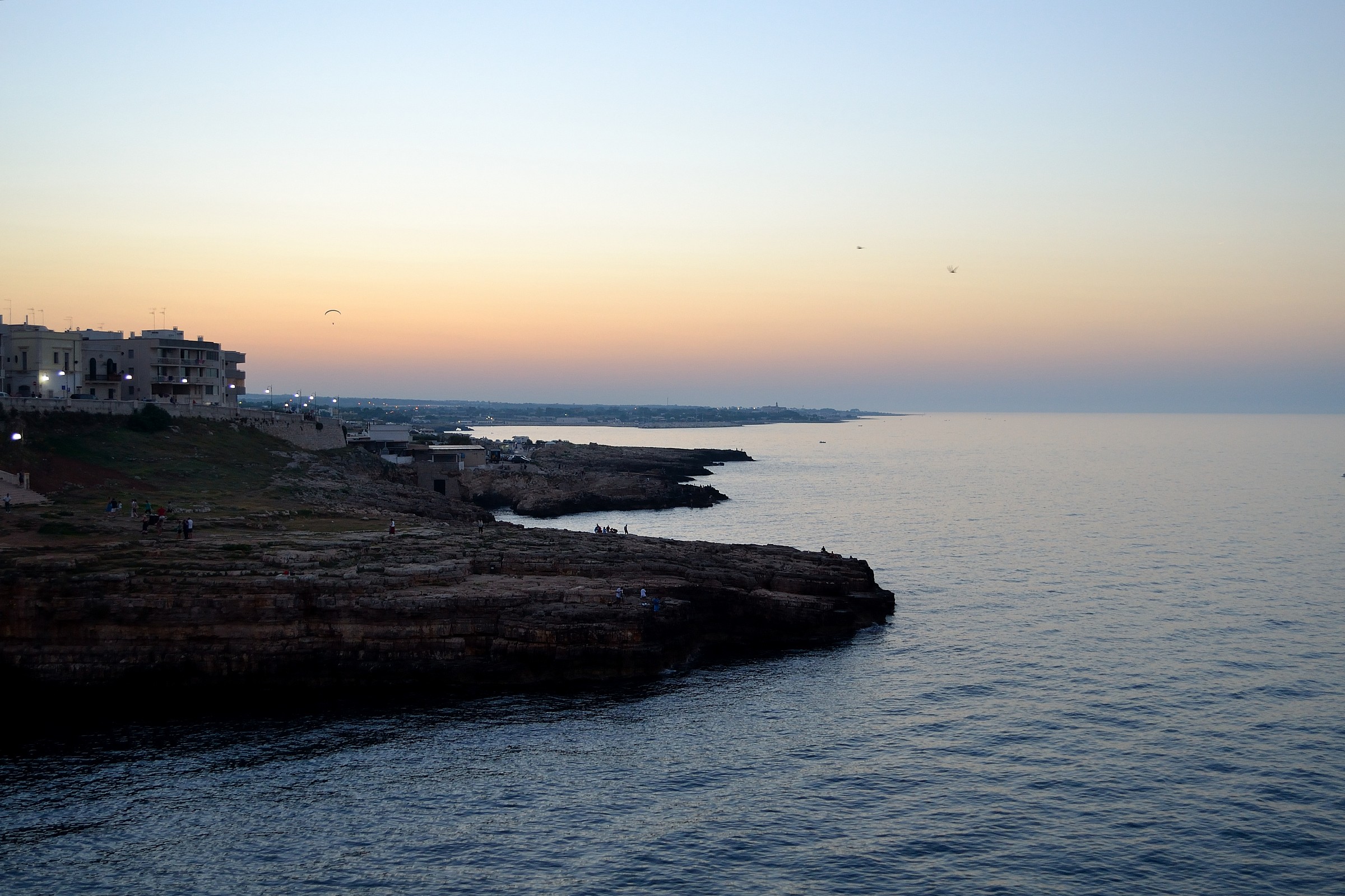 Tramonto, Polignano a Mare.