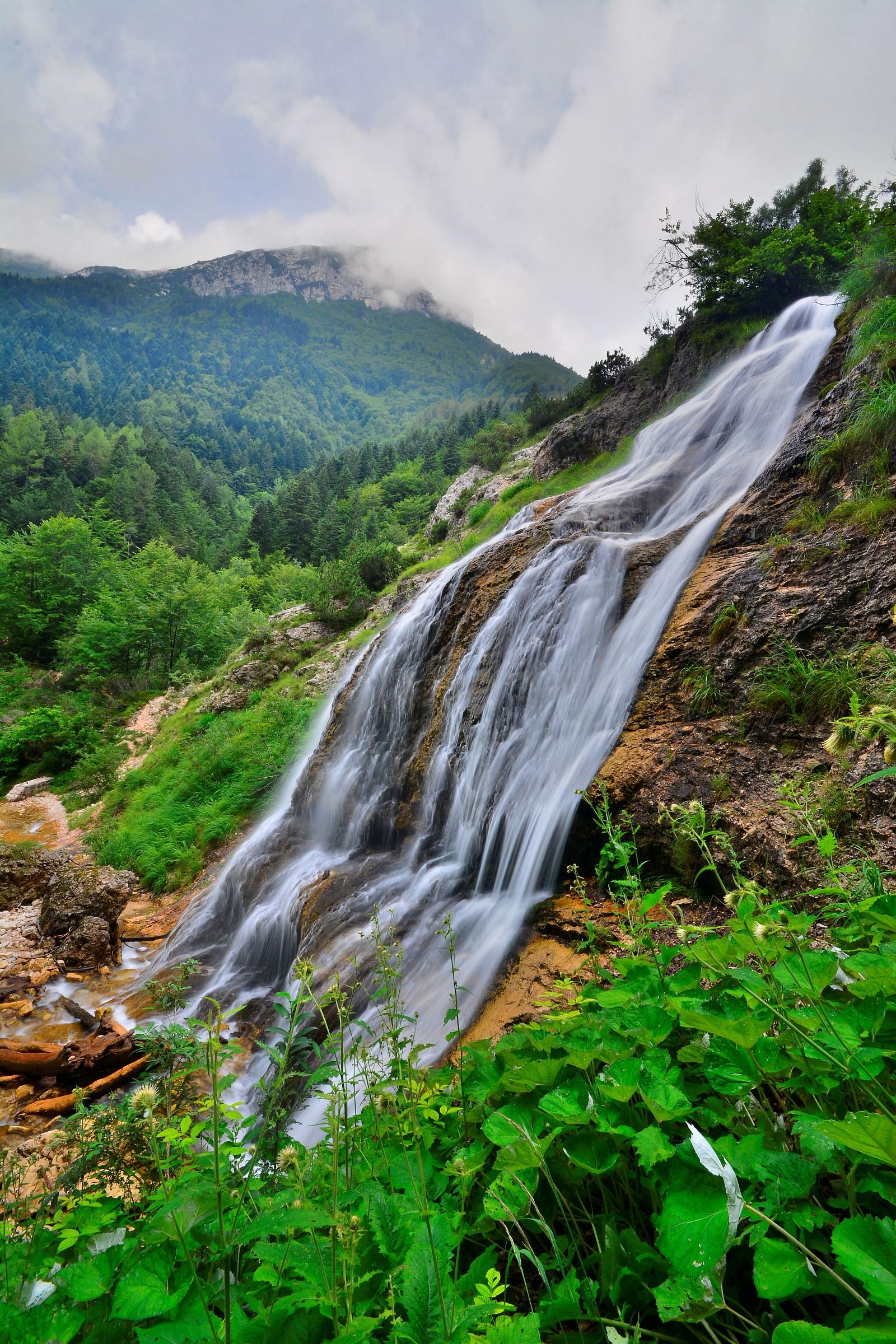 Lessinia e la cascata nascosta.