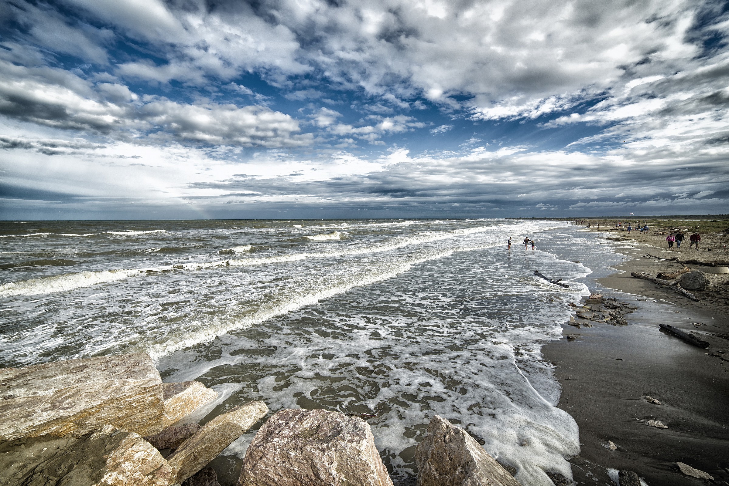 The winter sea (during my summer holidays)