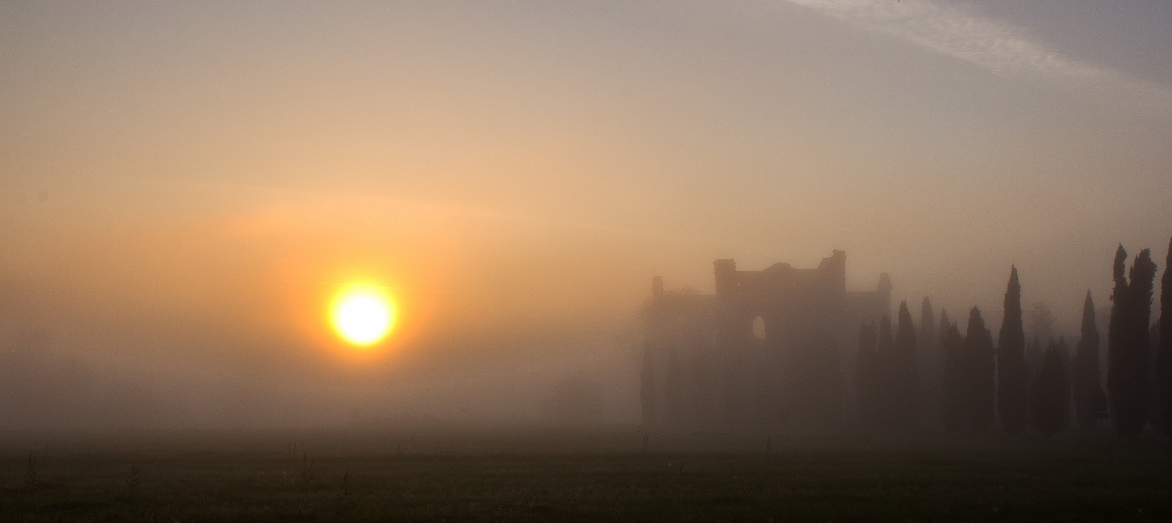 Sunrise at San Galgano