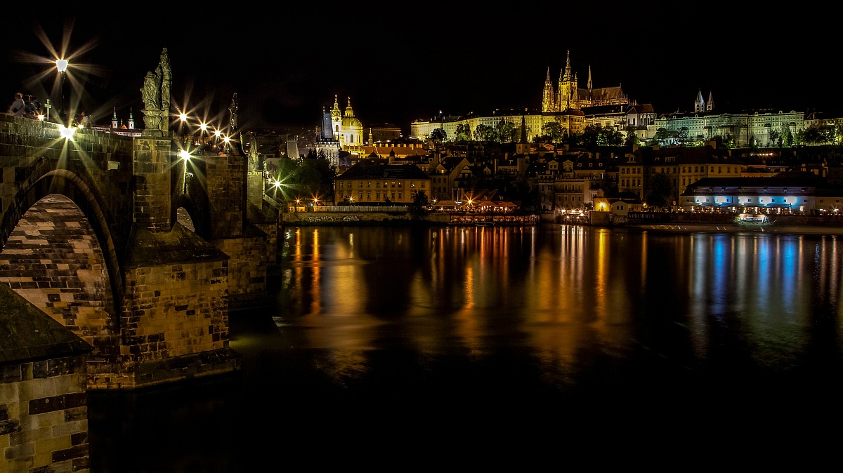 Prague magical and mysterious.