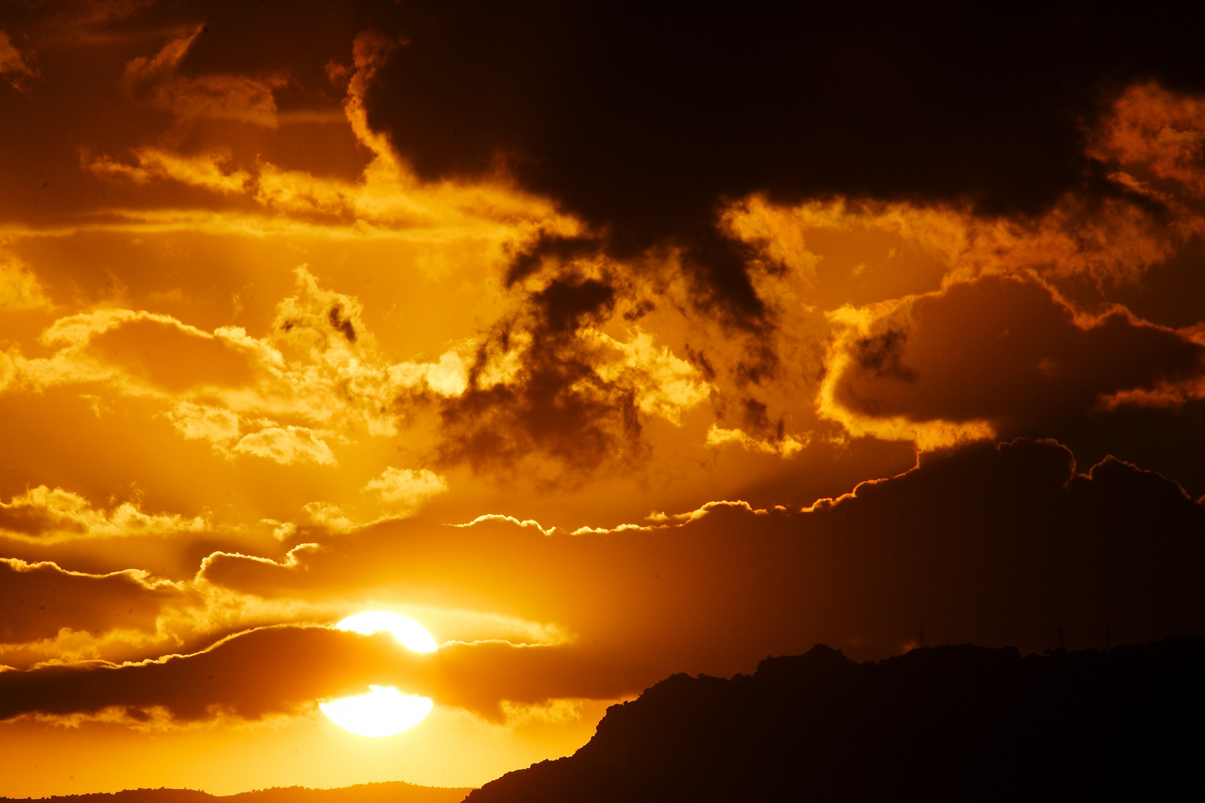 waiting for the sunset