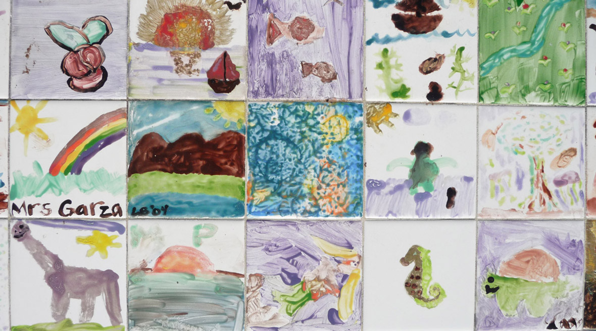 "Panchina di colori"