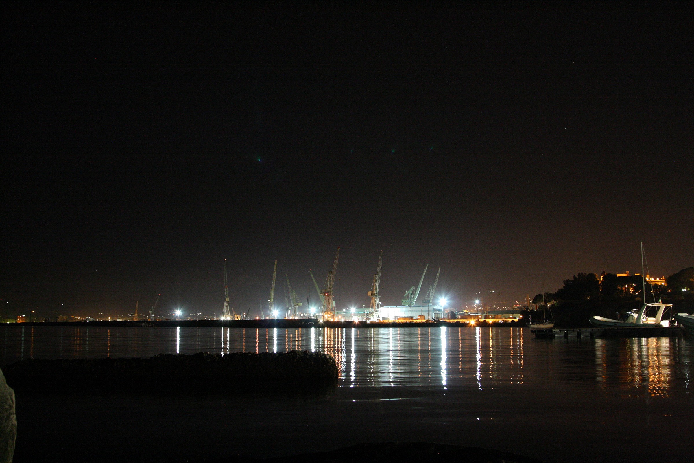 view florio trap, Arenella, Palermo