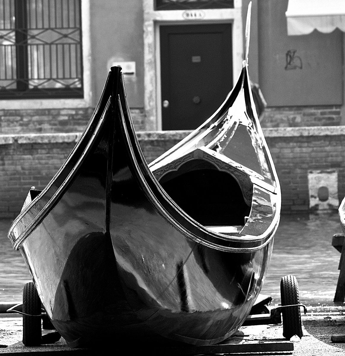 gondola con le ruote ;)