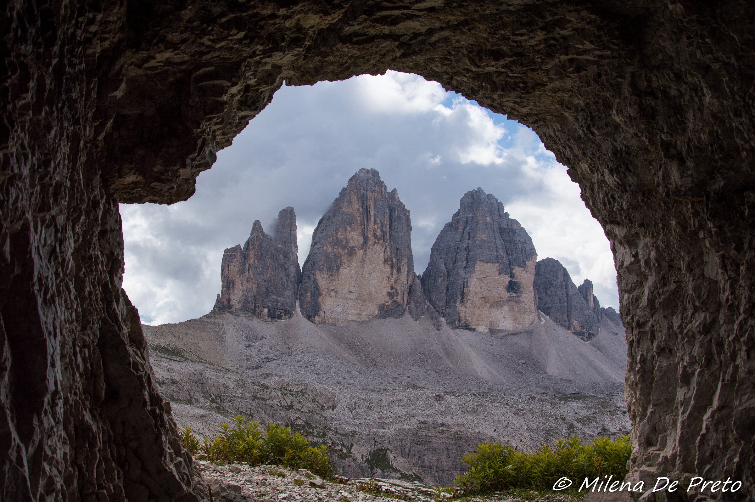 the three peaks of lavaredo seen with my own eyes