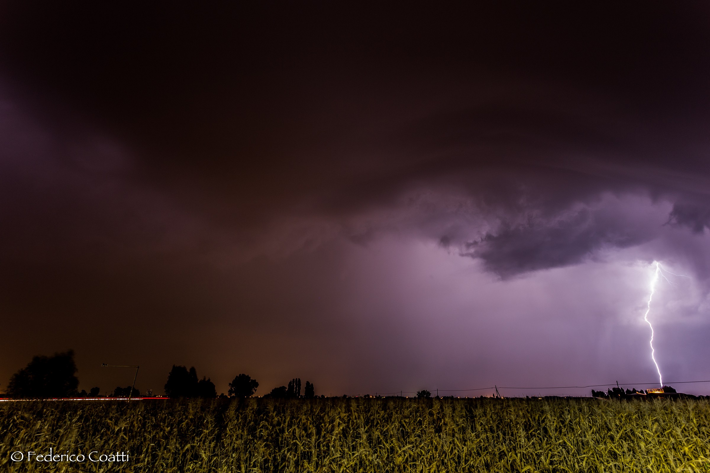 Lightning Storm in Emilia