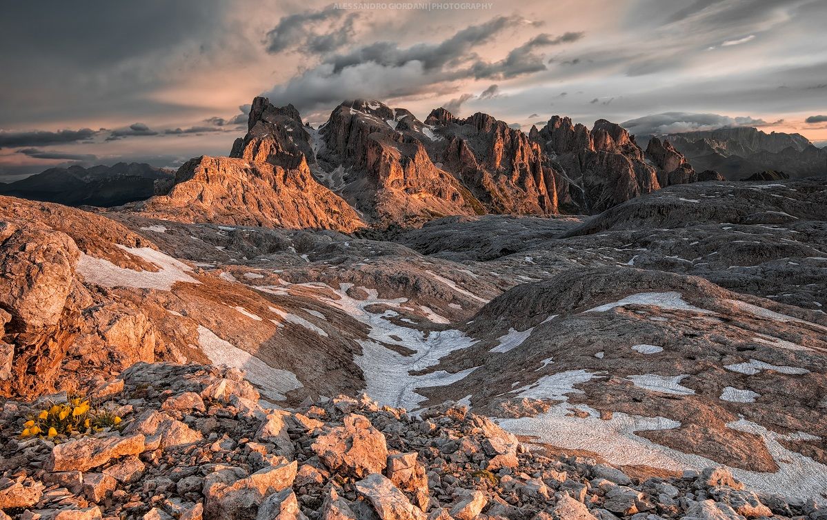 La prima luce dell'alba dopo la tempesta!