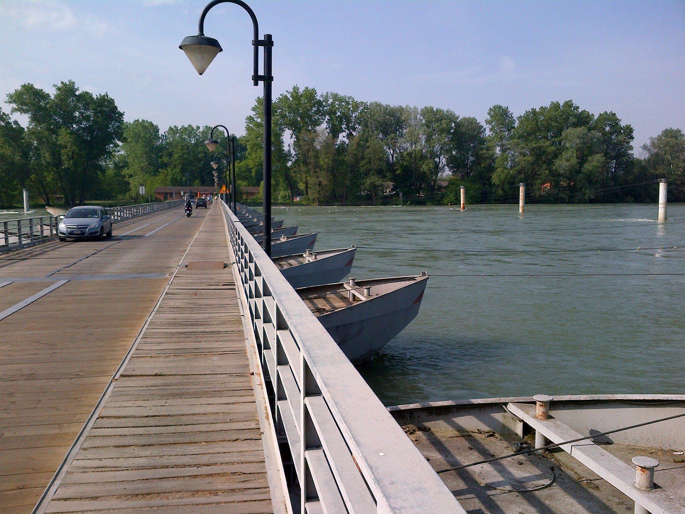 bridges so they make them in Beresford. With boats under