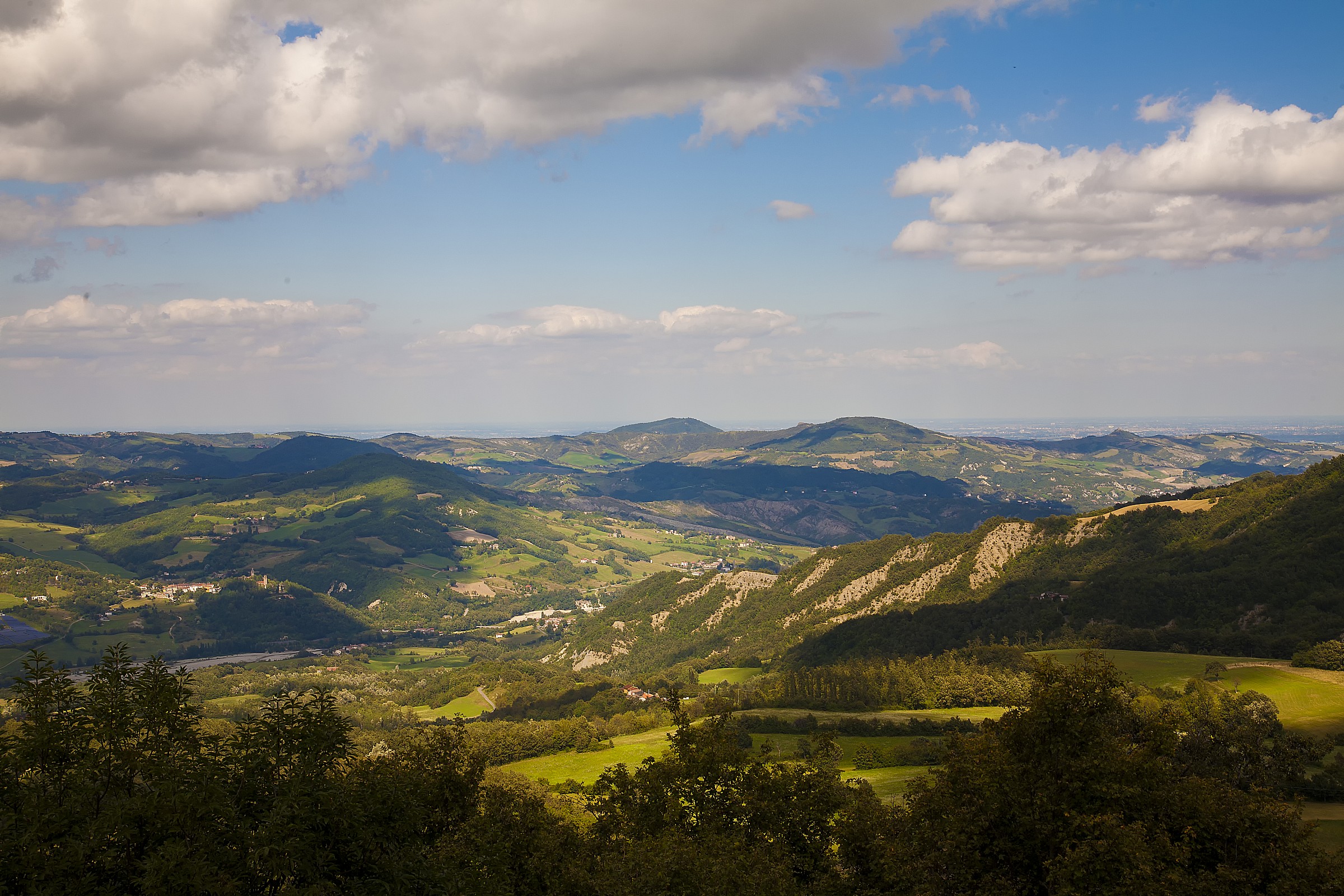 Veduta dalla chiesa di Contile