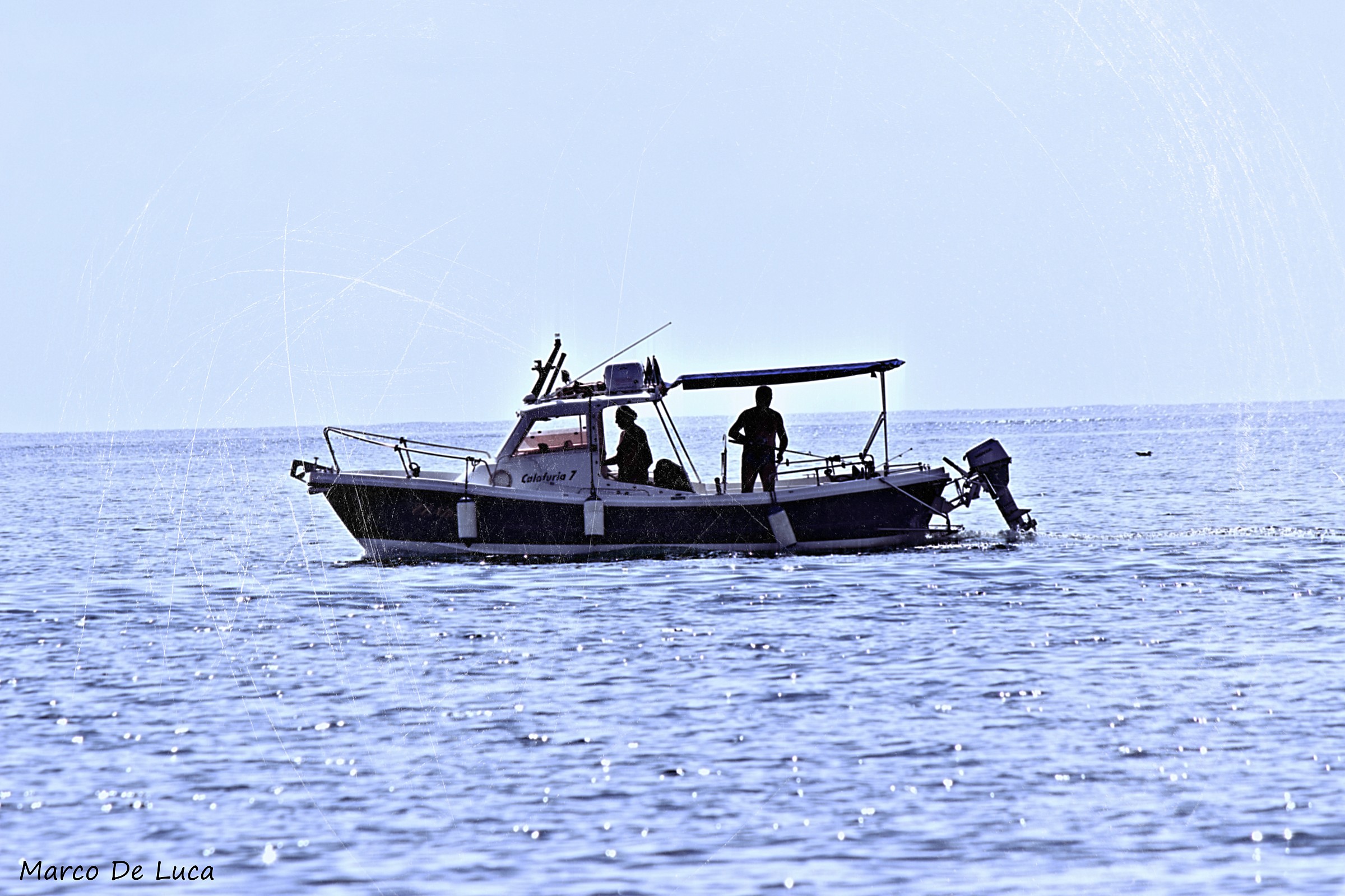 fishermen along the shores of Terracina