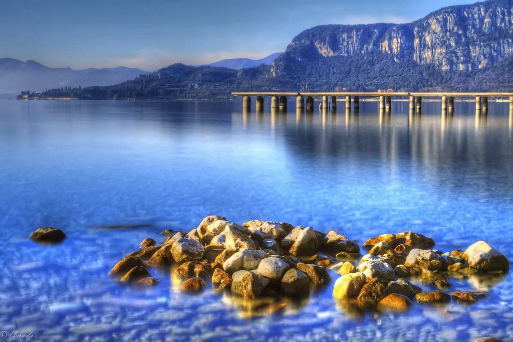 Nel blu dipinto di blu- Lago di Garda