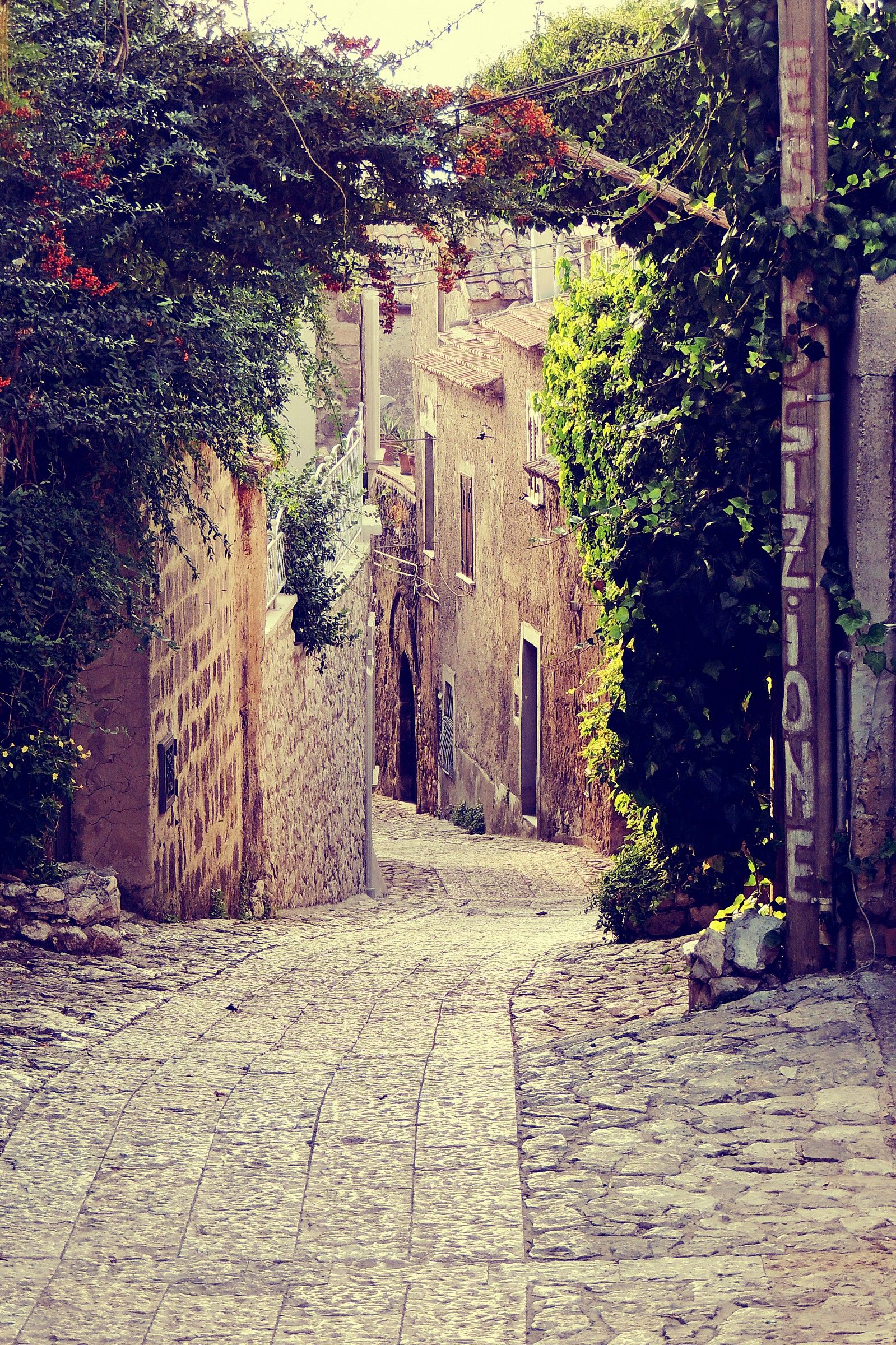 Tra i vicoli di Caserta Vecchia