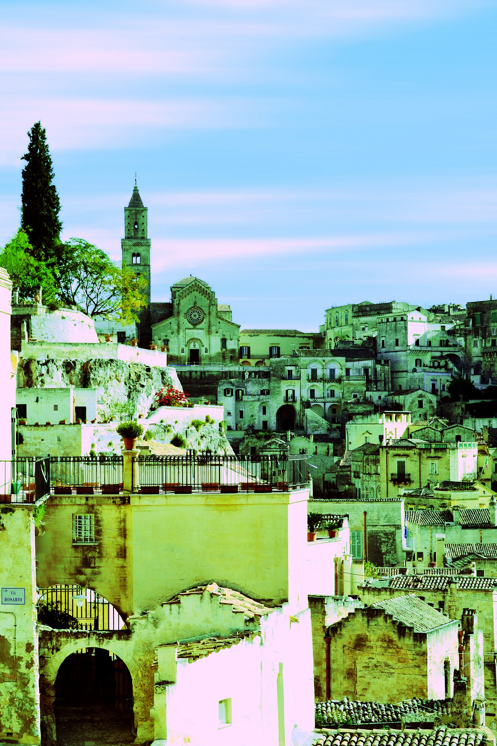 View of Matera