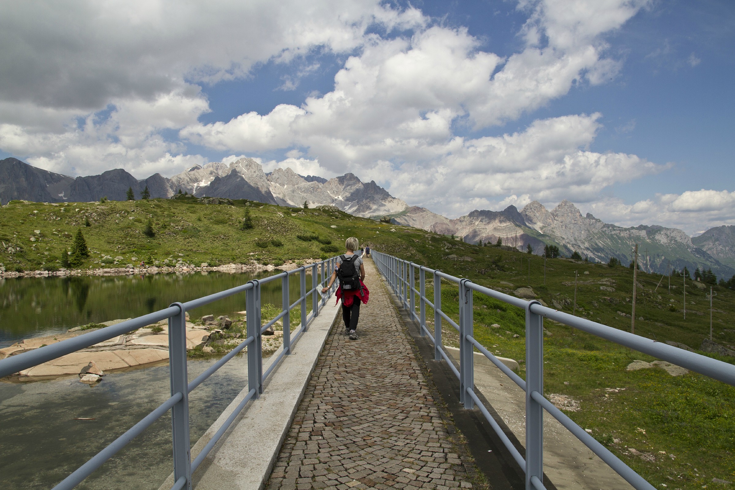 Perspective on the lake Cavia