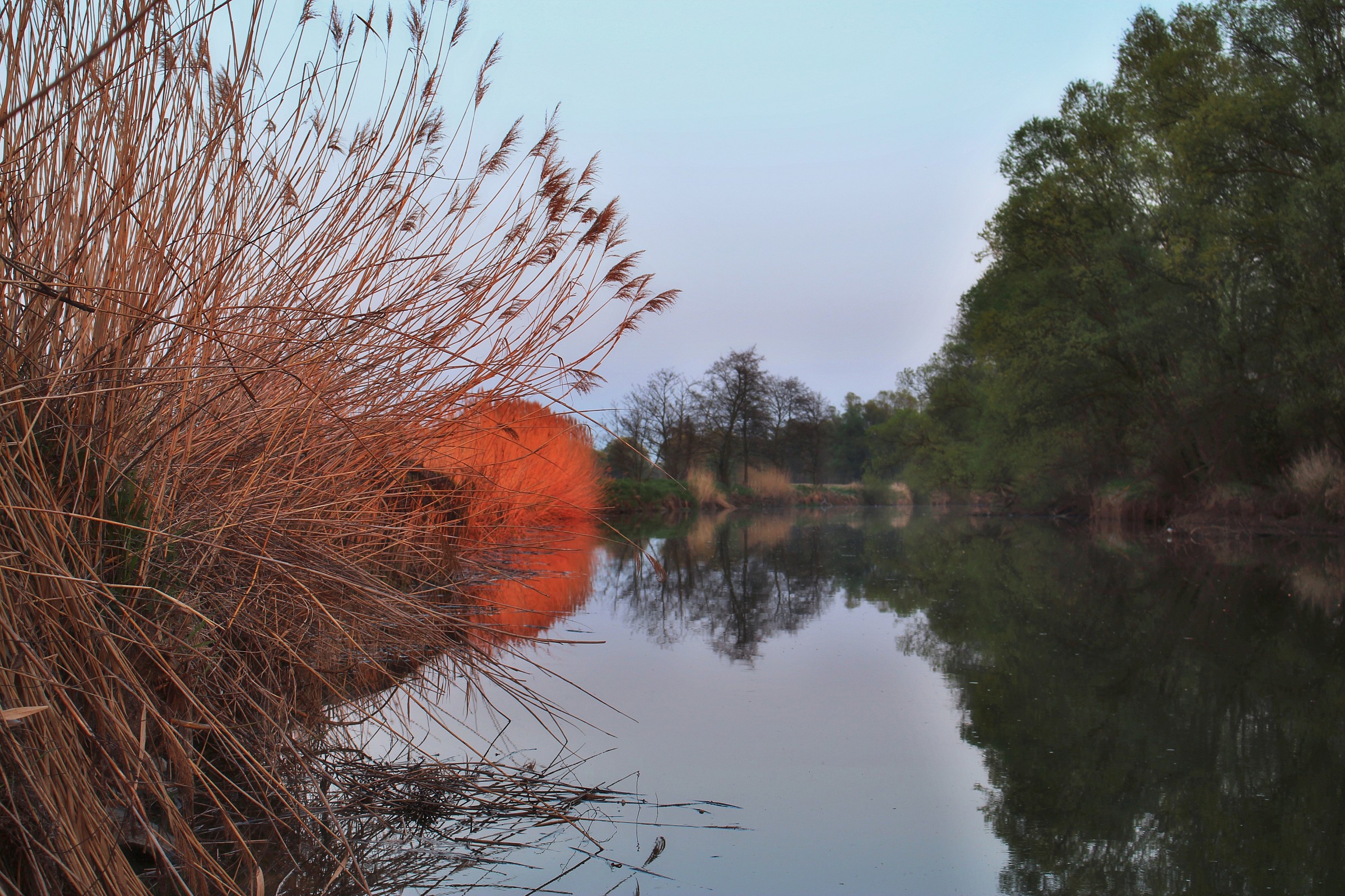 Colors the river Ipel