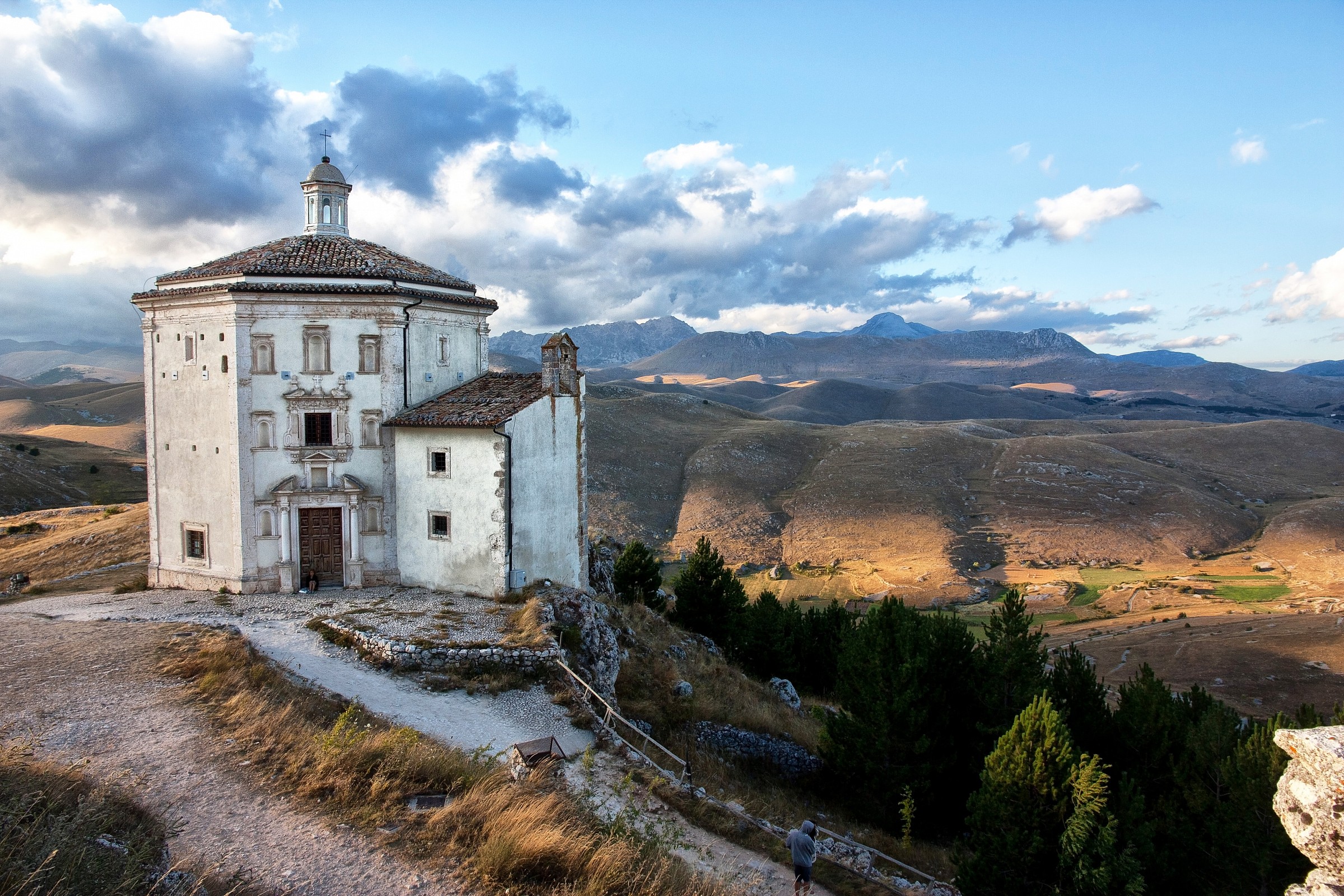 Baptistery near Rocca Calascio