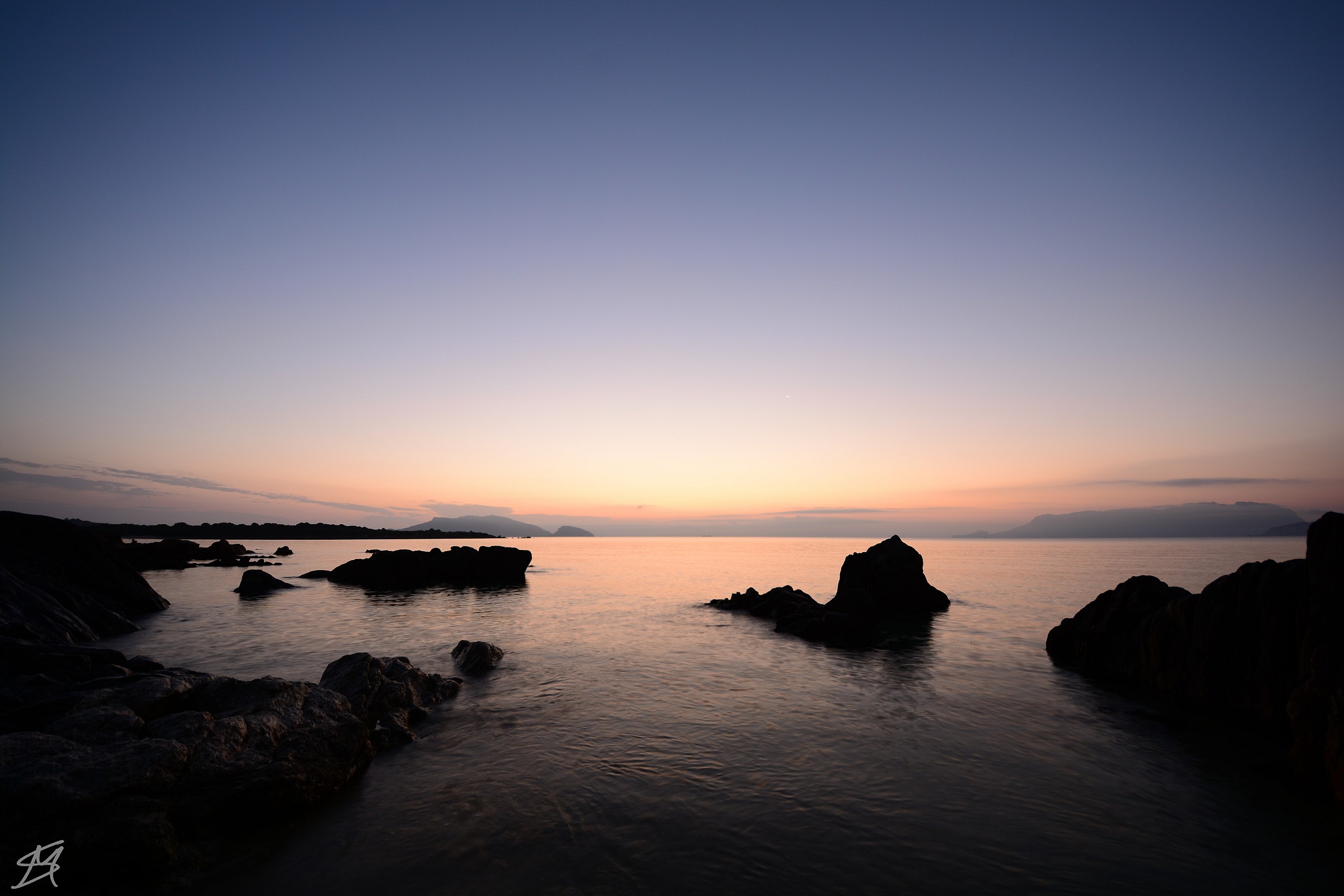 Dawn in Sardinia