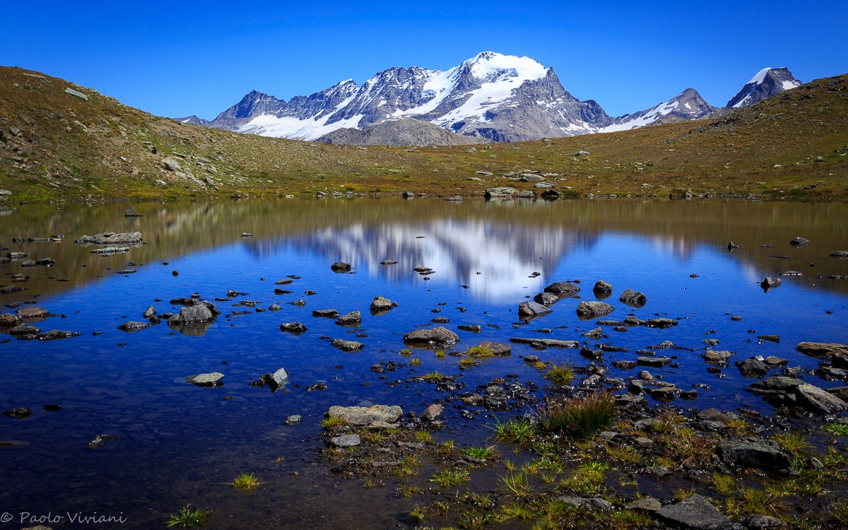 The Colle del Gran Paradiso from Nivolet