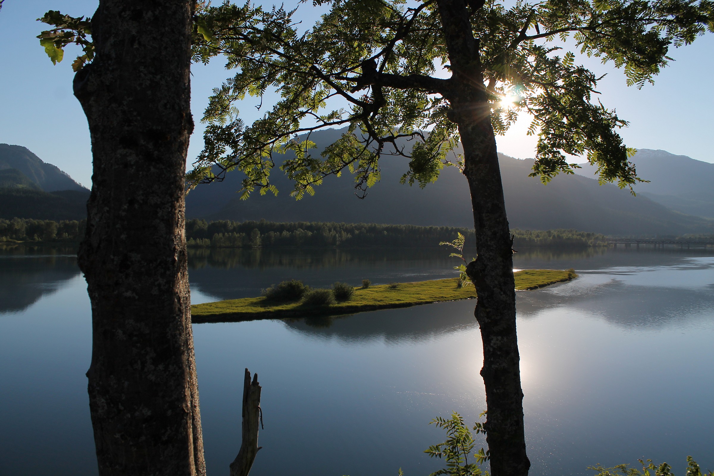Fiume vicino a Revelstroke (Canada)