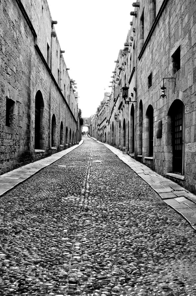 the street of the Knights - Rhodes