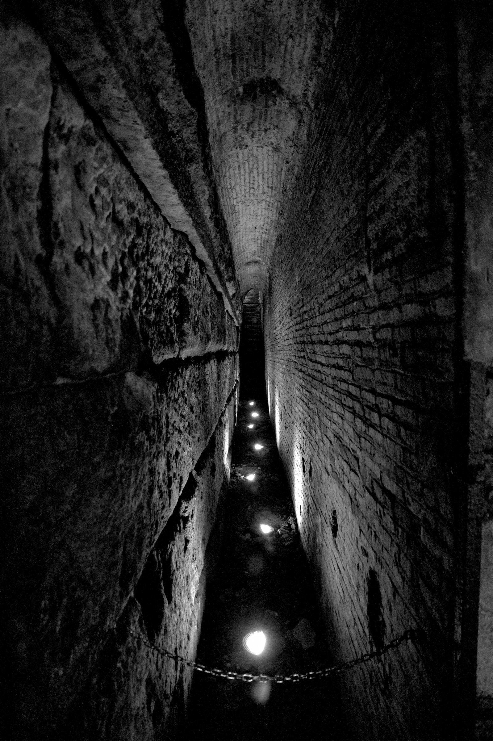 in the belly of Rome ...