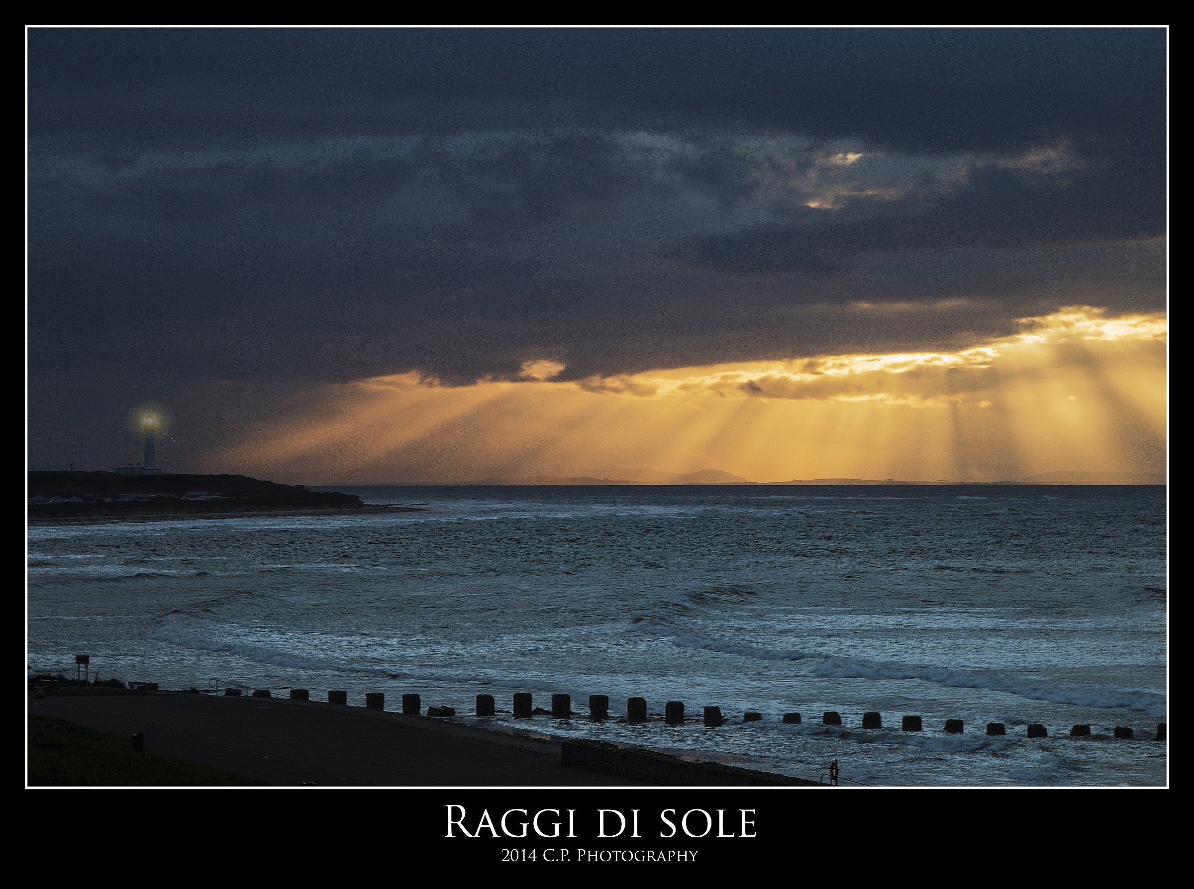 Emerge from the clouds ... rays of fire