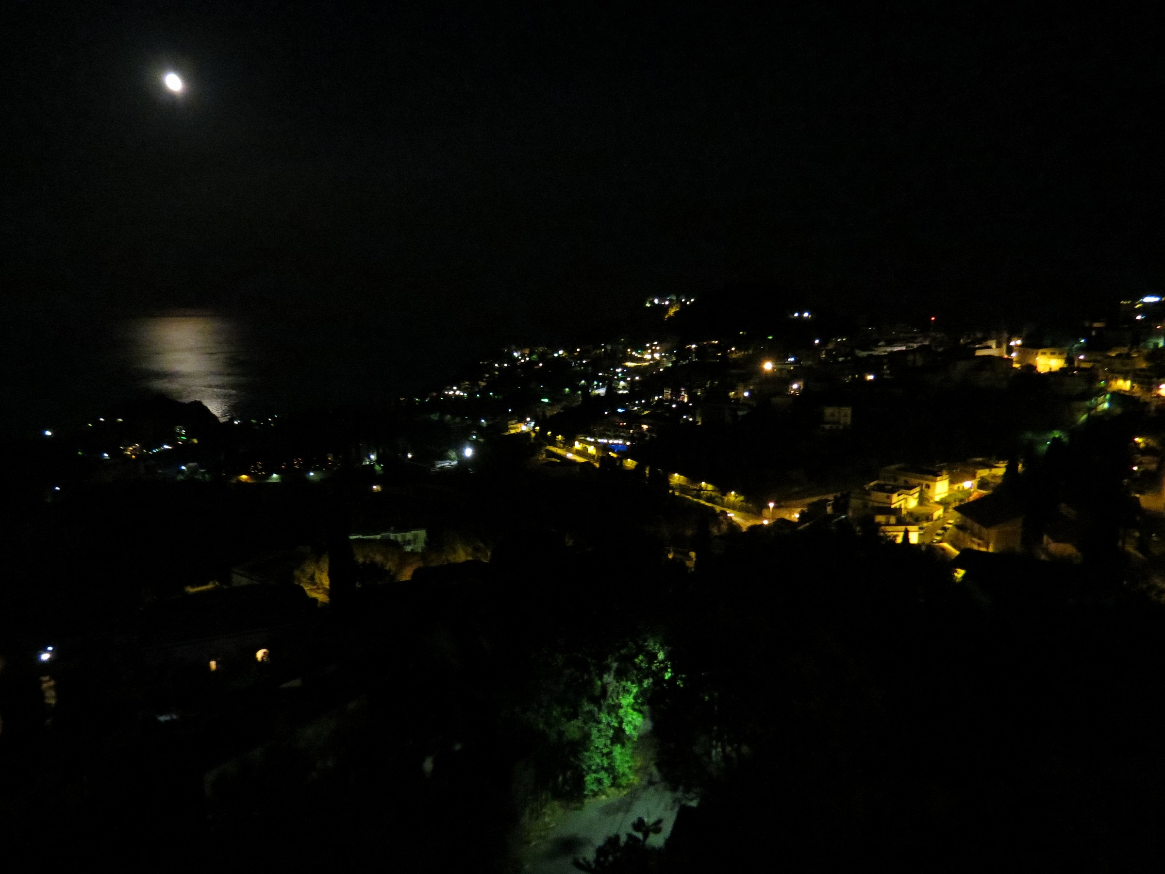 Taormina di notte