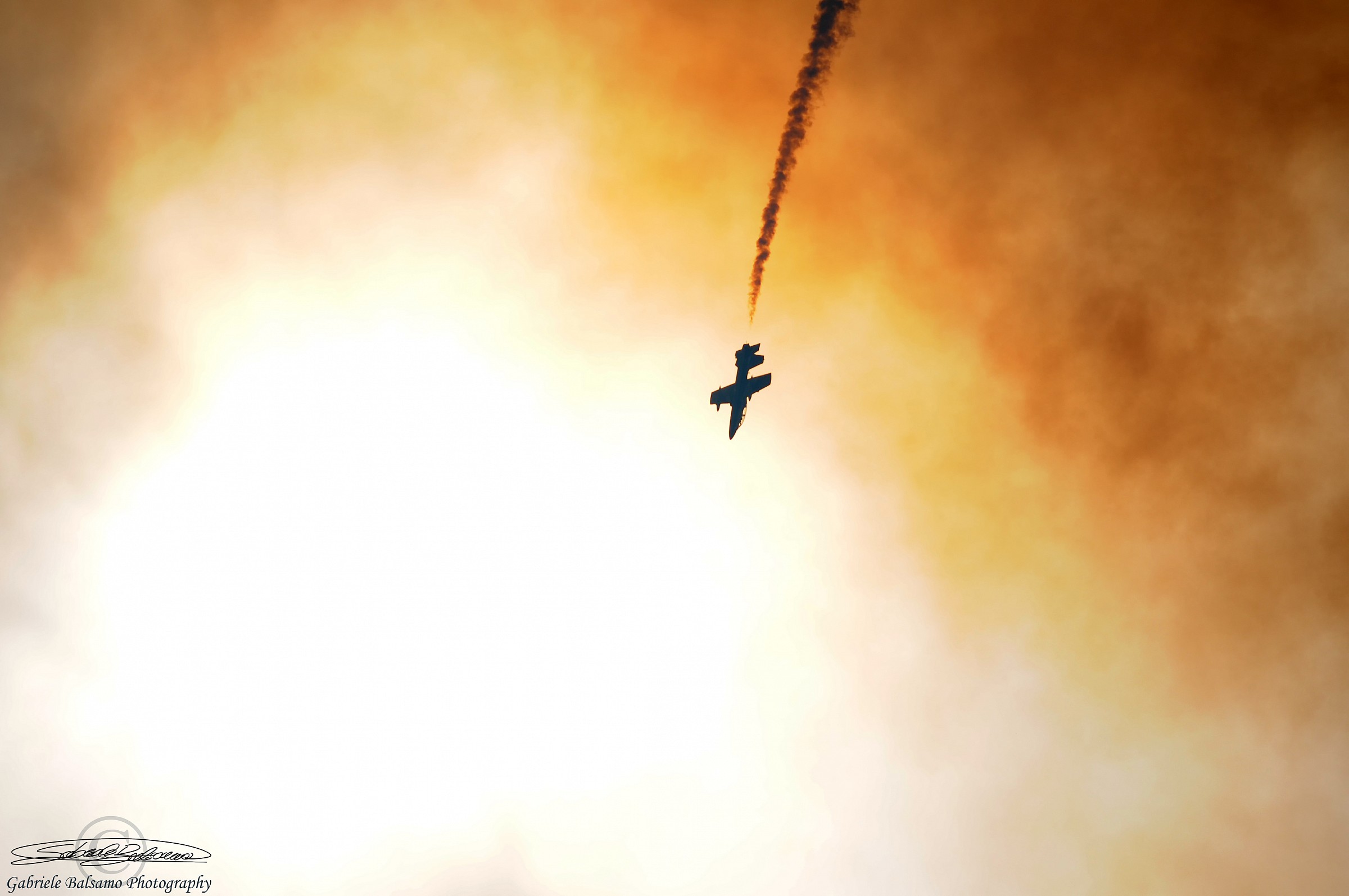 Solista in una palla di fuoco