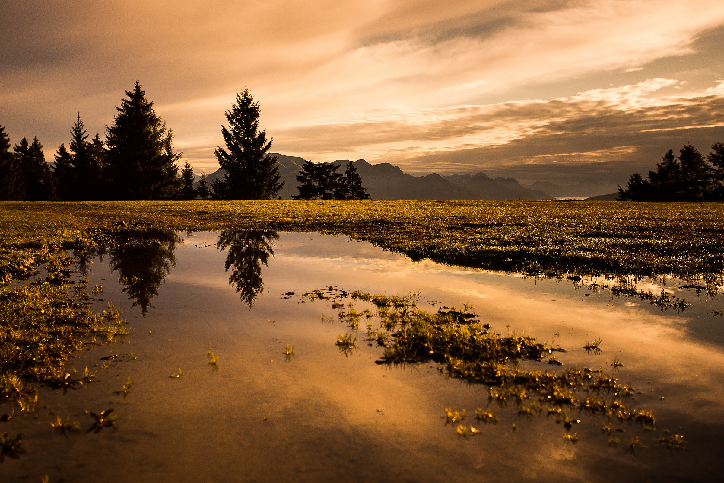 Riflessi di Cima Campo