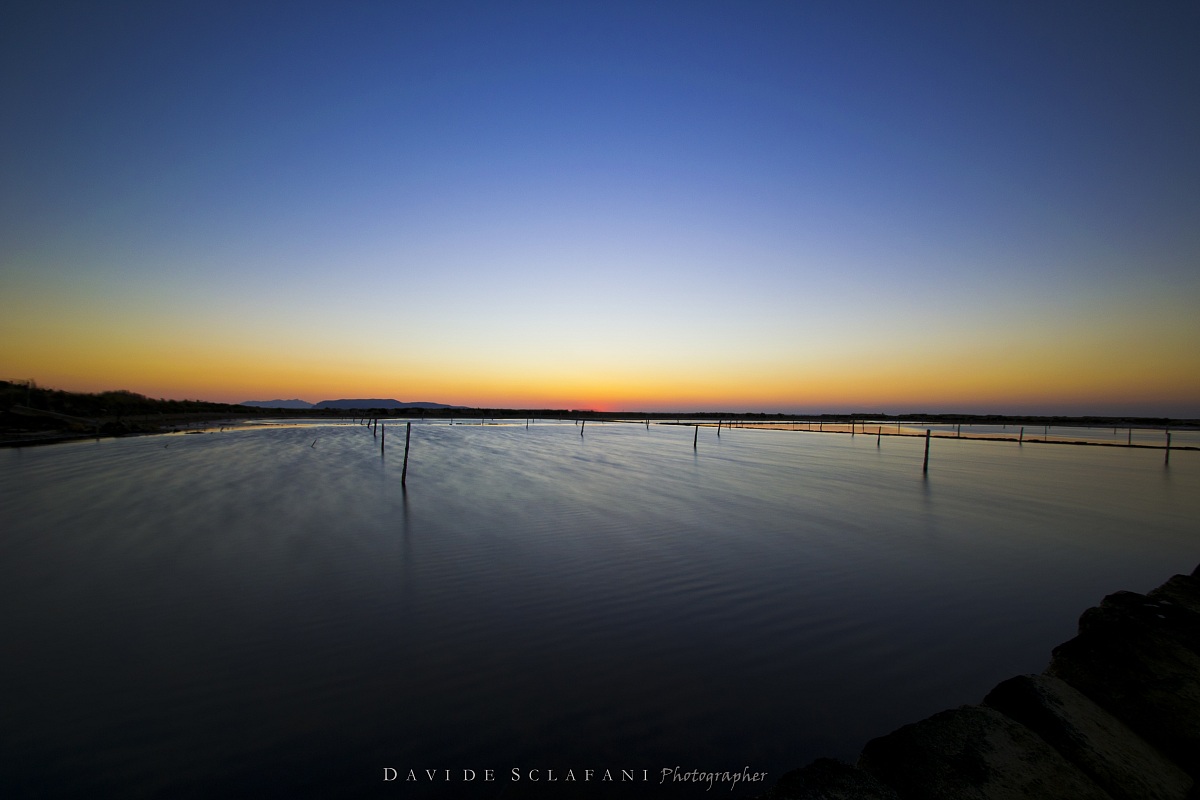 L'ora blu alle saline
