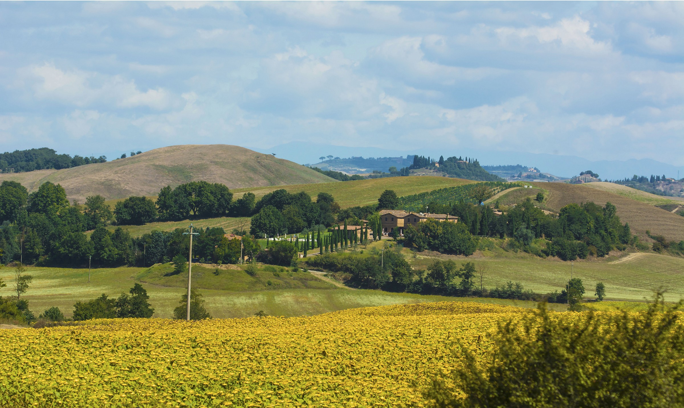 The Cassia in Val d'Orcia