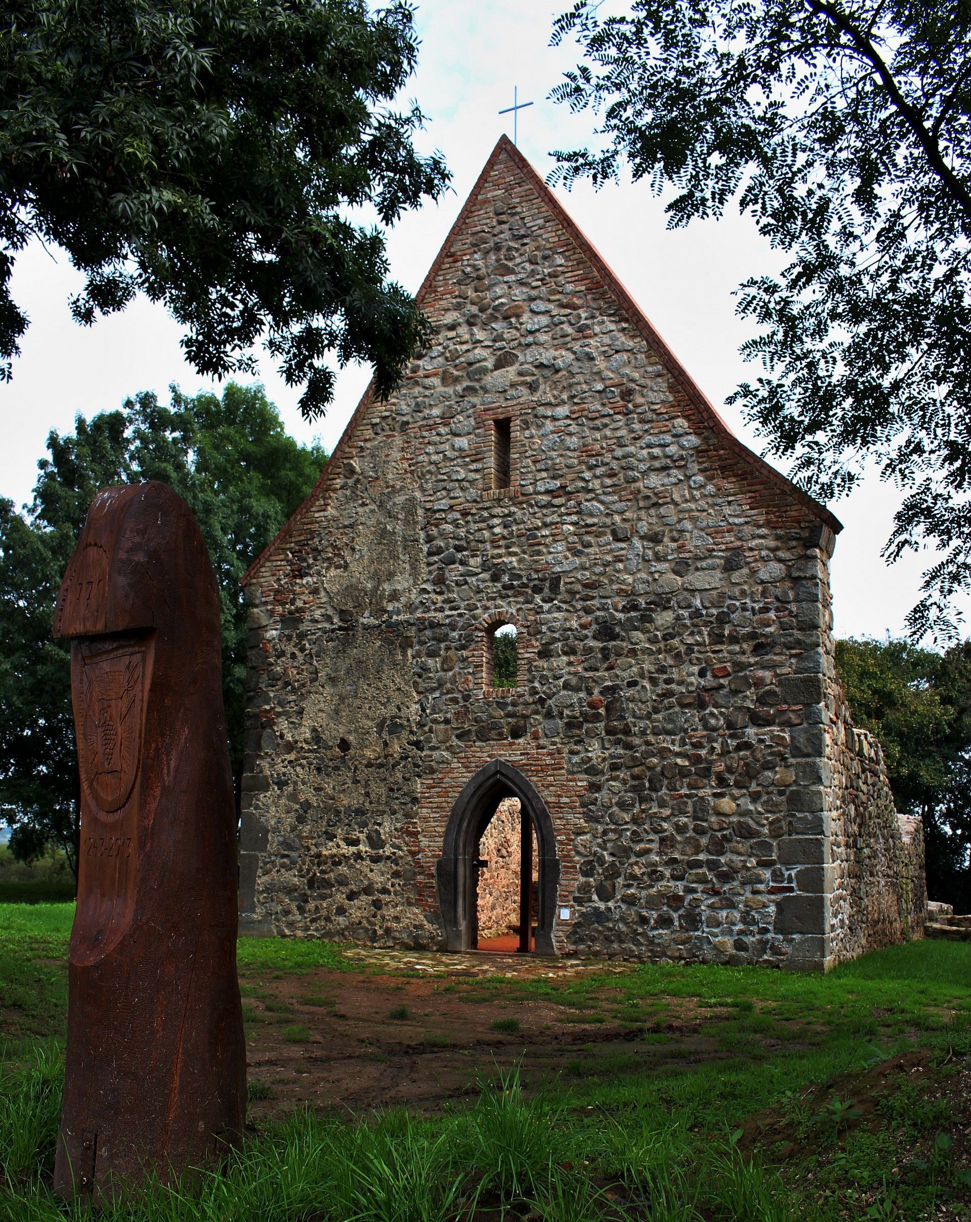 Puszta templom/Pusty kostol Nagycsalomja - v.Calomija 2