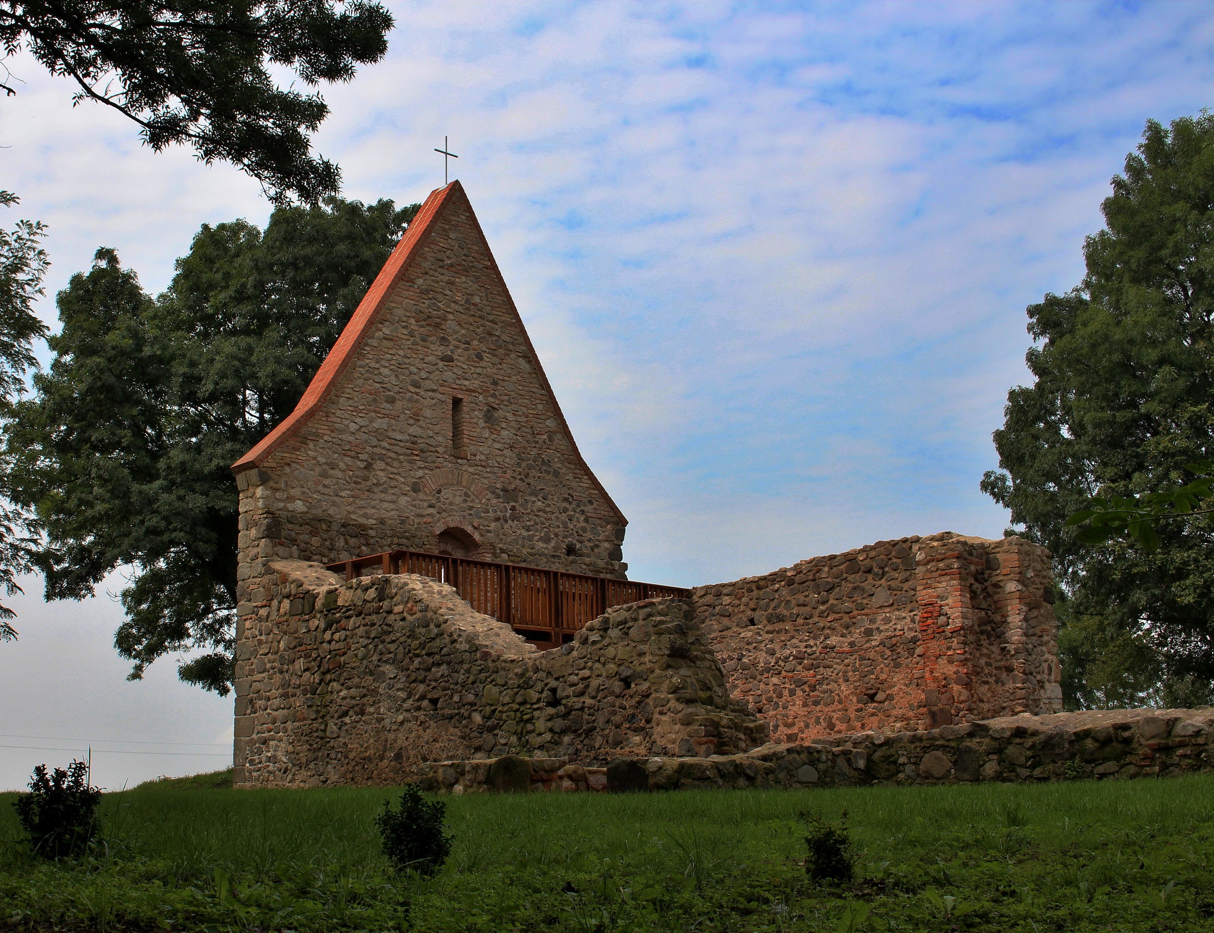 Puszta templom/Pusty kostol Nagycsalomja - v.Calomija 4