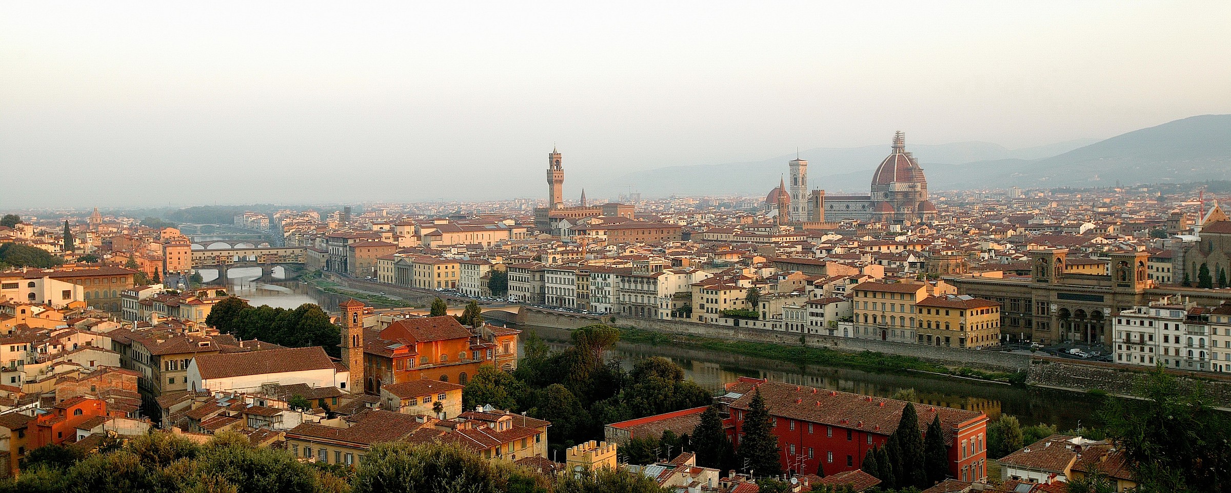 Firenze all'alba