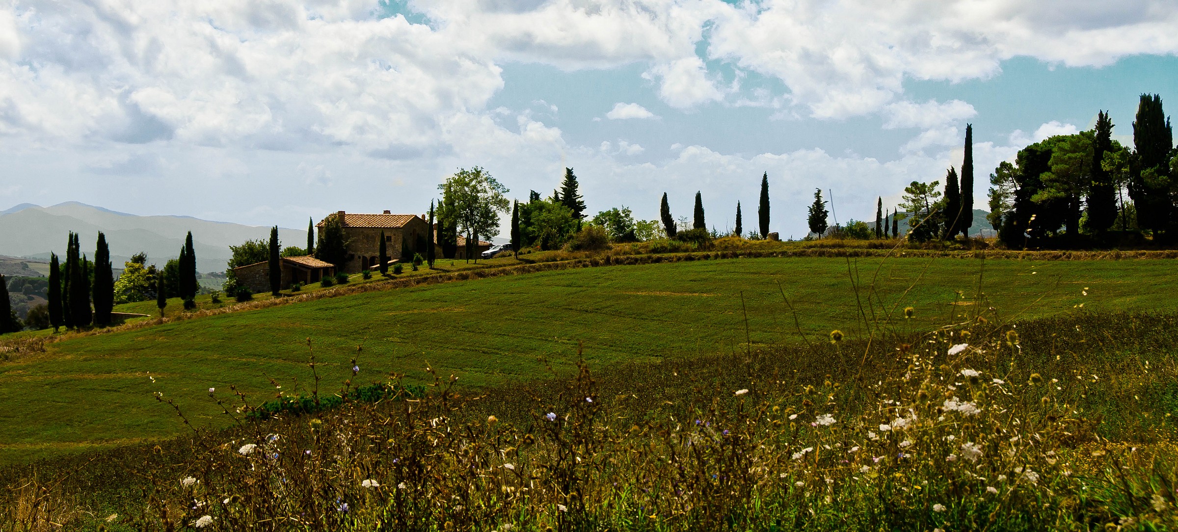 a house in Tuscany
