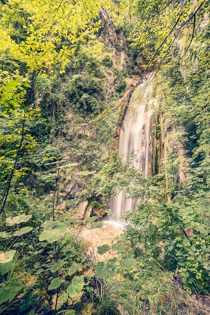 The hidden waterfall