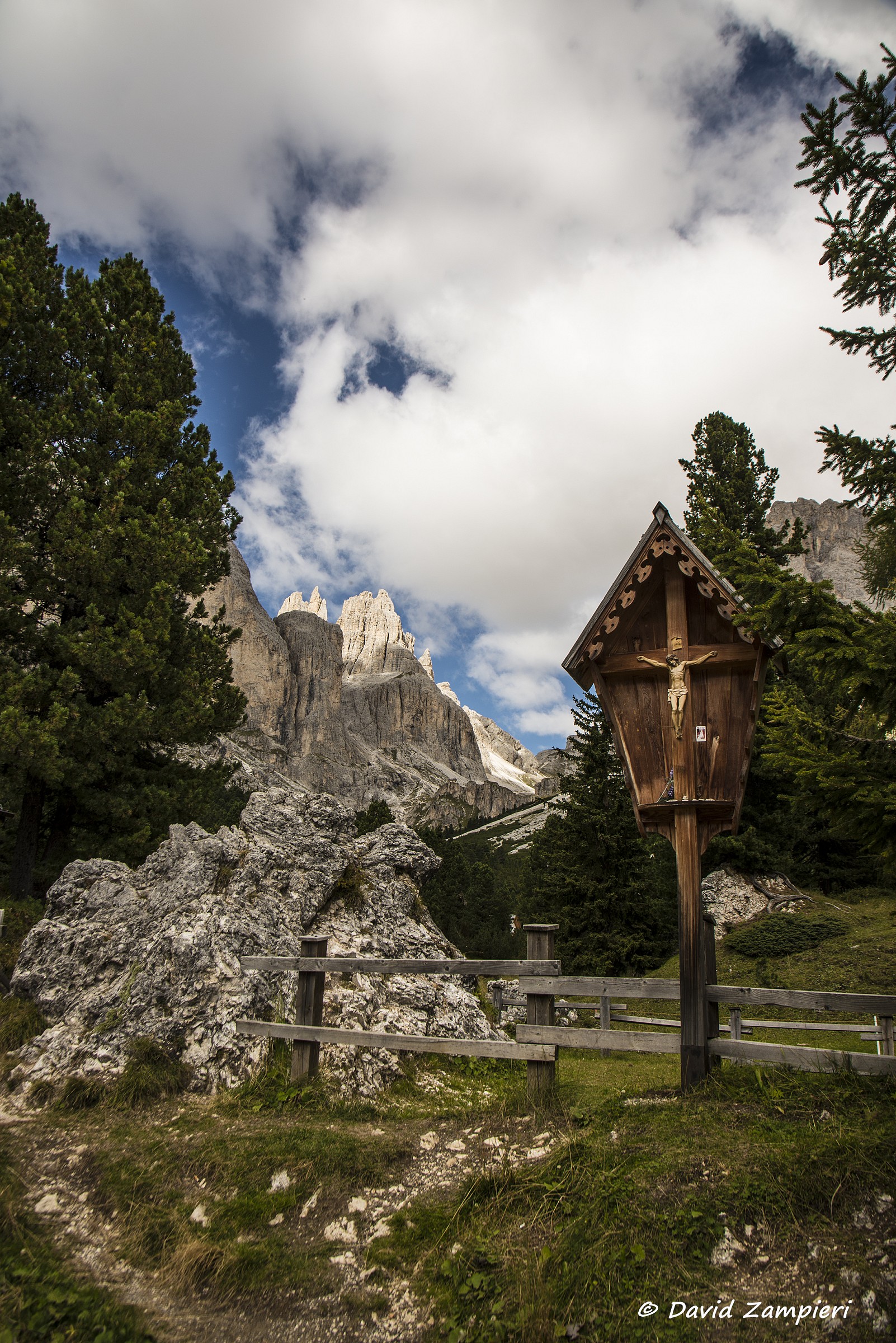verso rifugio Gardeccia ( da Fassa )