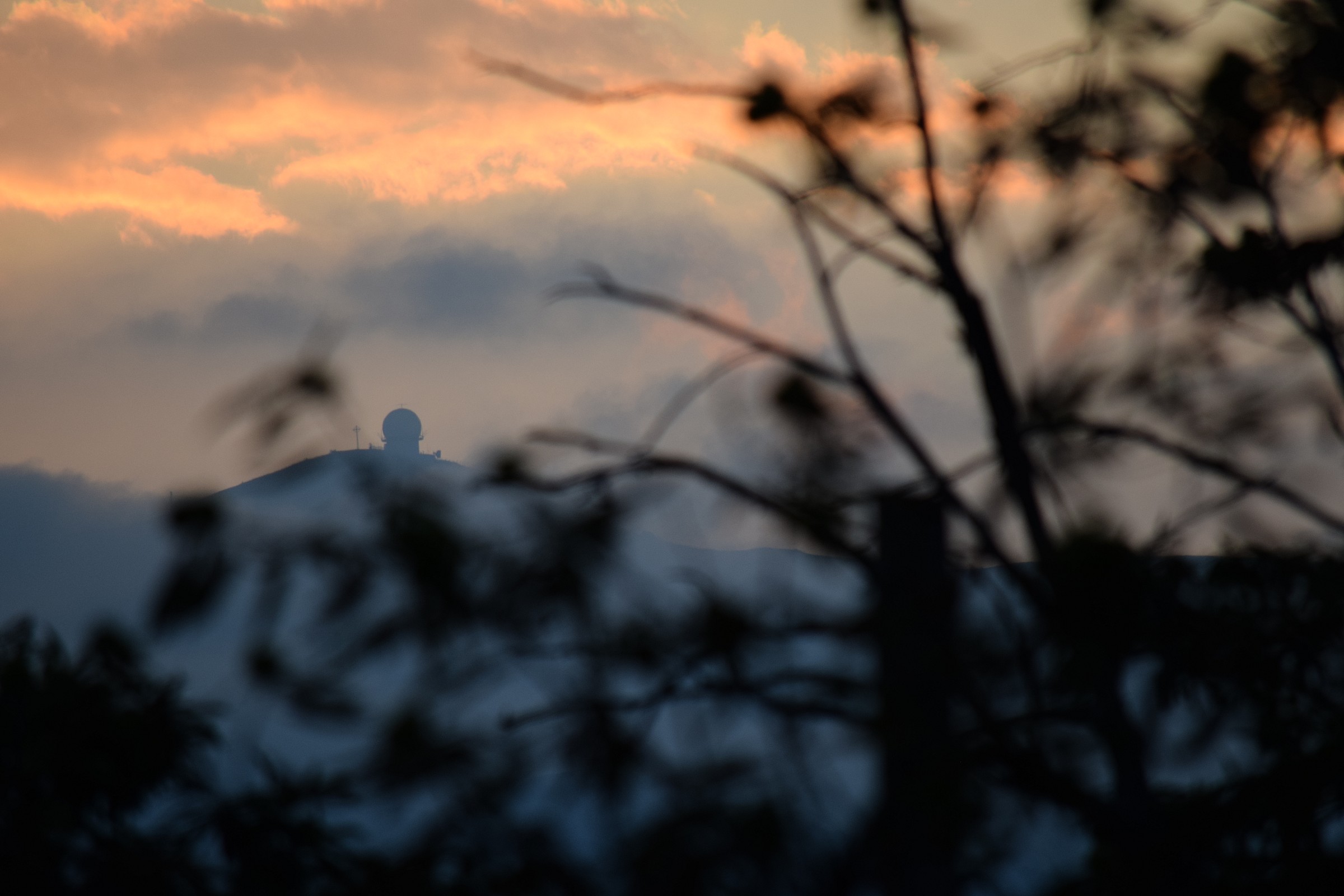 Il Lesima al tramonto